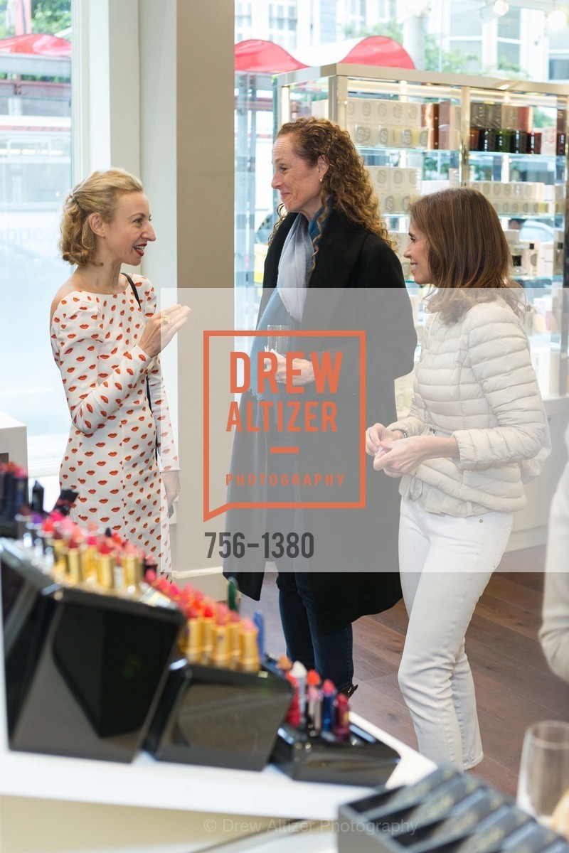 Poppy King, Laura Fisher, Belinda Getler, Space NK Opening, 2000 Fillmore St. 2000 Fillmore St, San Francisco, CA 94115, Photo #756-1380 Poppy King, Laura Fisher, Belinda Getler, Photo #756-1380