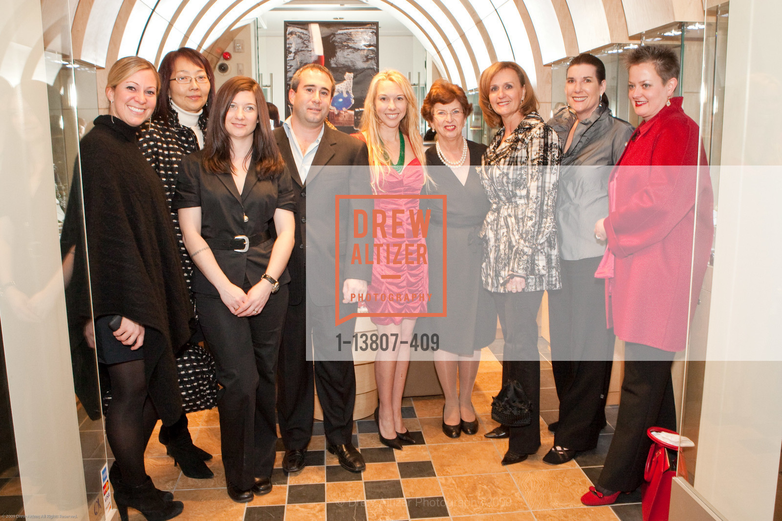 Emily Teeter, Jean Hung, Staci May, Mike Berger, Alex Skillman, Suzanne Levaggi, Eileen Silver, Shelly Seward, Inga Papendieck, Stephen Silver Fine Jewlry Holiday Open House, US, December 4th, 2009, Photo #1-13807-409 Emily Teeter, Jean Hung, Staci May, Mike Berger, Alex Skillman, Suzanne Levaggi, Eileen Silver, Shelly Seward, Inga Papendieck, Photo #1-13807-409