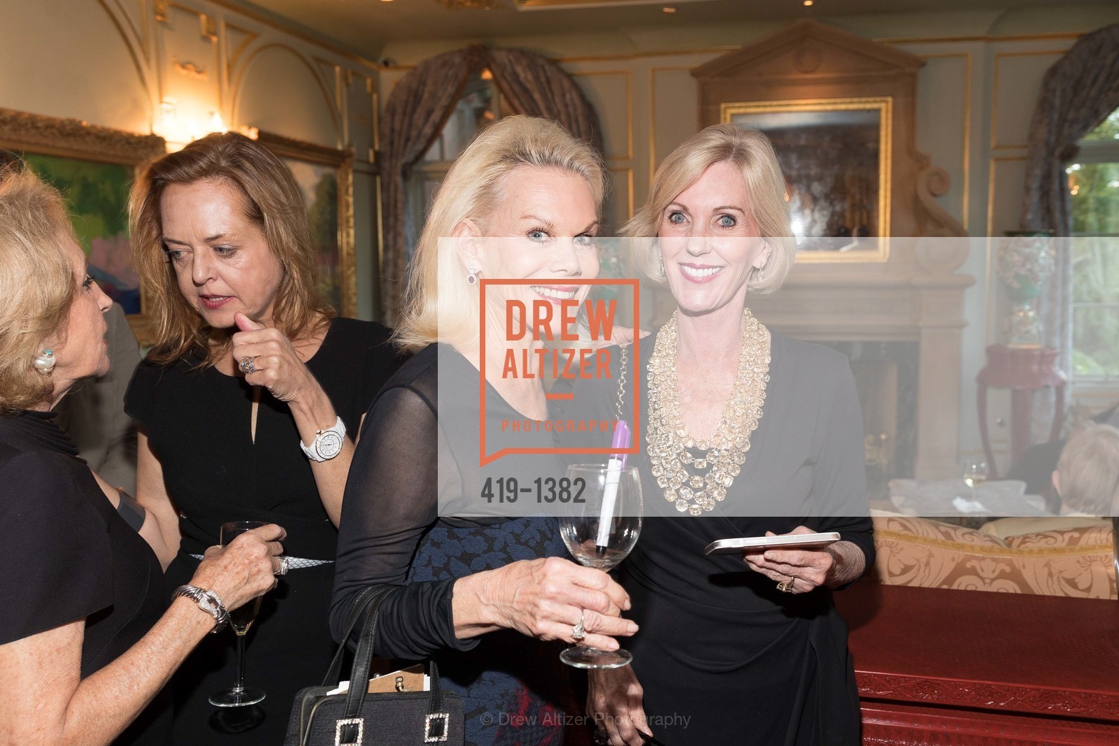 Sandra Farris, Patricia Sprincin, Opera Ball Patron Party, Private Residence, Photo #419-1382 Sandra Farris, Patricia Sprincin, Photo #419-1382