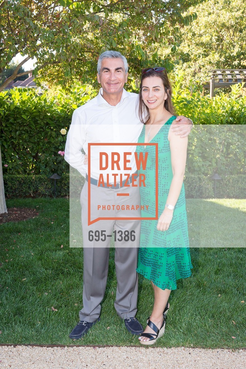 Karin Allana, Shahrzad Dehdari, Auxiliary of Court Appointed Special Advocates (CASA) of San Mateo County Annual Garden Party, Private Garden in Hillsborough. 125 El Cerrito Avenue, August 28th, 2016, Photo #695-1386 Karin Allana, Shahrzad Dehdari, Photo #695-1386
