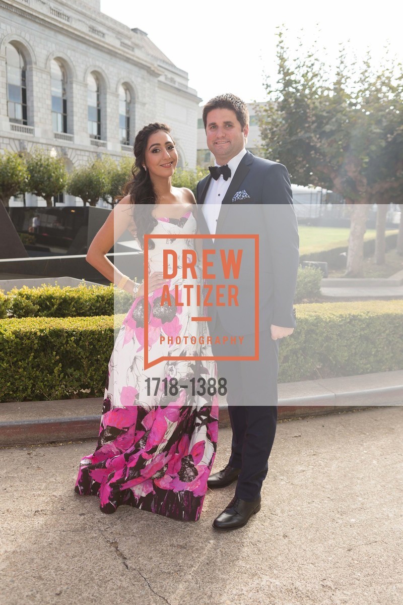 Poonam Singh, Rick Bradley, Opera Ball 2016: La Revolution et L’Amour, War Memorial Opera House, September 9th, 2016, Photo #1718-1388 Poonam Singh, Rick Bradley, Photo #1718-1388