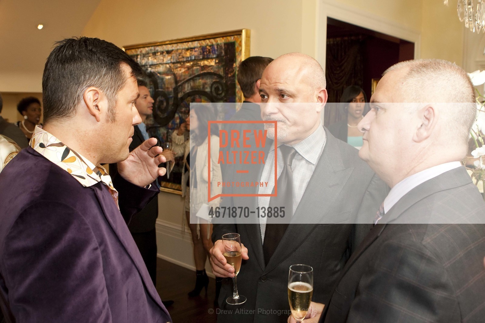 Mark Calvano, John Capizzi, Glenn Riddell, Pam Joyner Hosts Author CARLA HARRIS and Designer AZADEH, US, September 18th, 2009, Photo #4671870-13885 Mark Calvano, John Capizzi, Glenn Riddell, Photo #4671870-13885