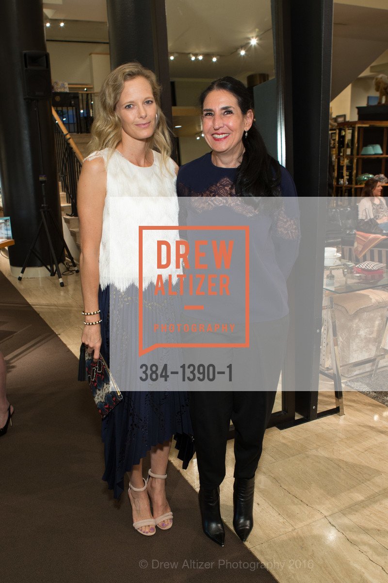 Katie Traina, Claudia Hollingsworth, GUMP's Hosts Hayward Pop-Up Cocktail Party, GUMPS. 135 Post Street, San Francisco, CA 94108, September 8th, 2016, Photo #384-1390-1 Katie Traina, Claudia Hollingsworth, Photo #384-1390-1
