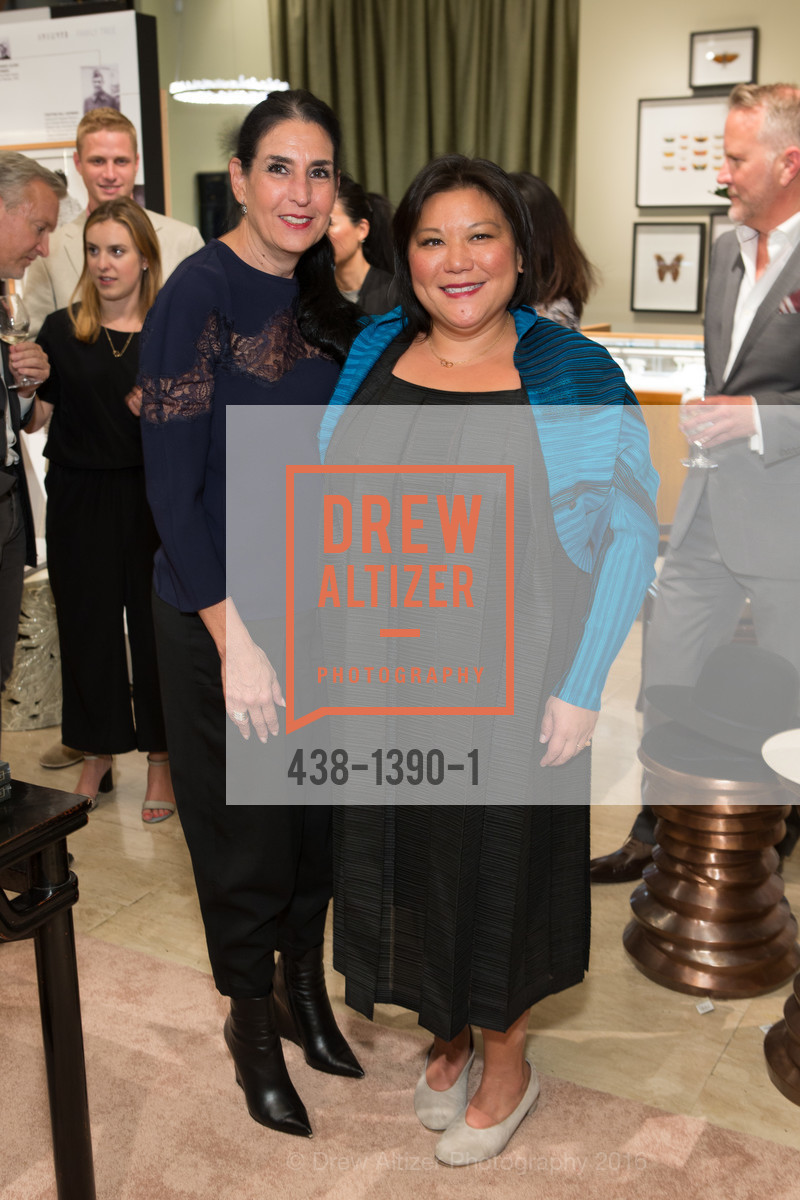 Claudia Hollingsworth, Bianca Chen, GUMP's Hosts Hayward Pop-Up Cocktail Party, GUMPS. 135 Post Street, San Francisco, CA 94108, September 8th, 2016, Photo #438-1390-1 Claudia Hollingsworth, Bianca Chen, Photo #438-1390-1