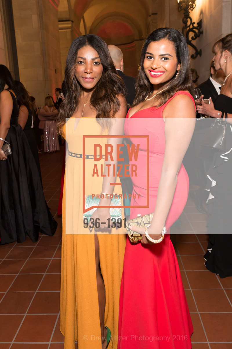 Ibi Oluwole, Radha Kulkarni, BRAVO! Club Gala, Opera House. 301 Van Ness, September 9th, 2016, Photo #936-1391 Ibi Oluwole, Radha Kulkarni, Photo #936-1391