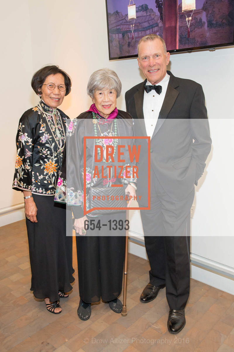 Pearl Lam Bergad, Ming Li Tchou, David Gockley, Dream of the Red Chamber World Premiere, Wilsey Center for Opera & War Memorial Opera House, September 10th, 2016, Photo #654-1393 Pearl Lam Bergad, Ming Li Tchou, David Gockley, Photo #654-1393