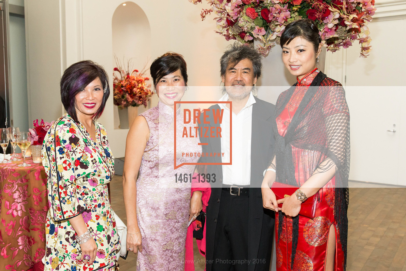 Hanna Leung, Sandy Lau, David Henry Hwang, Grace Xu, Dream of the Red Chamber World Premiere, Wilsey Center for Opera & War Memorial Opera House, September 10th, 2016, Photo #1461-1393 Hanna Leung, Sandy Lau, David Henry Hwang, Grace Xu, Photo #1461-1393