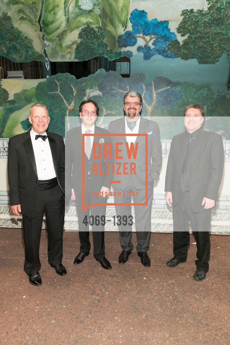 David Gockley, Matthew Shilvock, Daniel Knapp, Erik Walstad, Dream of the Red Chamber World Premiere, Wilsey Center for Opera & War Memorial Opera House, Photo #4069-1393 David Gockley, Matthew Shilvock, Daniel Knapp, Erik Walstad, Photo #4069-1393