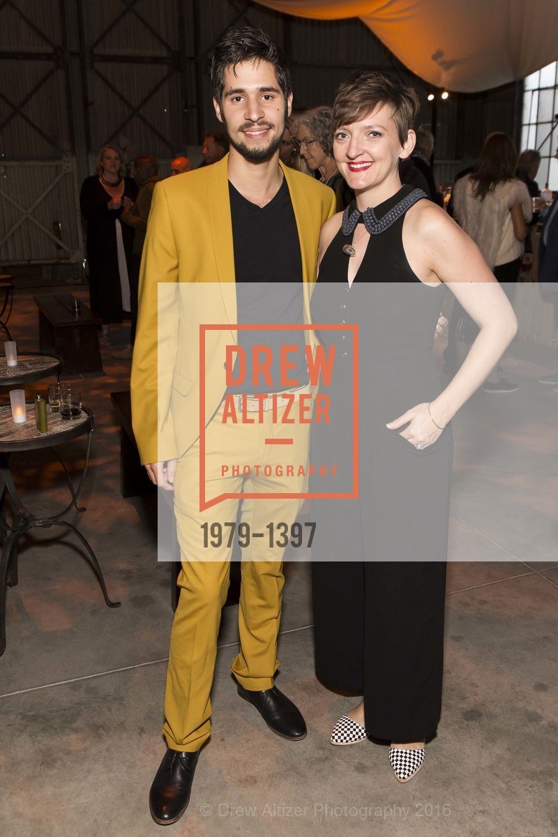 Alejandro Figueredo Diaz-Perera, Cara Megan Lewis, FOR-SITE's Home Land Security Opening Gala, Crissy Field Building 937, September 10th, 2016, Photo #1979-1397 Alejandro Figueredo Diaz-Perera, Cara Megan Lewis, Photo #1979-1397