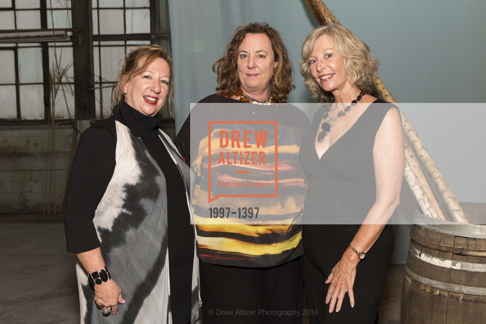 Rose Duignan, Sheila Duignan, Patricia Rose Duignan, FOR-SITE's Home Land Security Opening Gala, Crissy Field Building 937, September 10th, 2016, Photo #1997-1397 Rose Duignan, Sheila Duignan, Patricia Rose Duignan, Photo #1997-1397