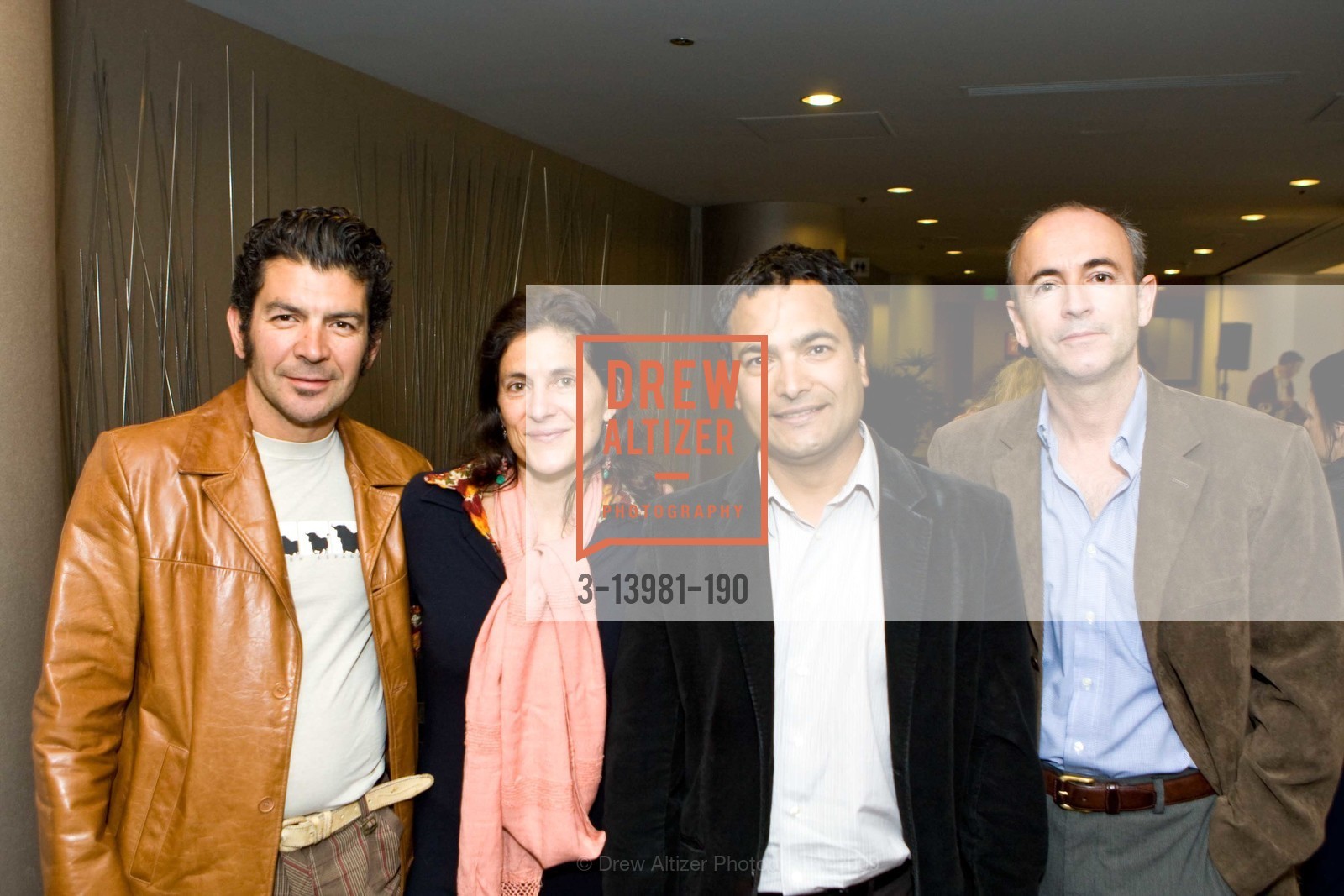 Marcelo Miranda, Nora Padula, Bhushan Nudbhary, Roberty Rodriguez, PARC 55's Art in the Parc - Cocktail Reception & Art Exhibit, US, June 17th, 2009, Photo #3-13981-190 Marcelo Miranda, Nora Padula, Bhushan Nudbhary, Roberty Rodriguez, Photo #3-13981-190