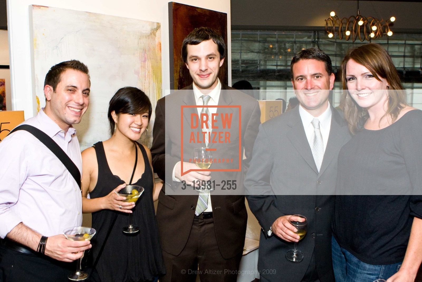 Gio Giusti, Lindsay Chew, Mike Squires, Erin Sedilko, PARC 55's Art in the Parc - Cocktail Reception & Art Exhibit, US, June 17th, 2009, Photo #3-13981-255 Gio Giusti, Lindsay Chew, Mike Squires, Erin Sedilko, Photo #3-13981-255