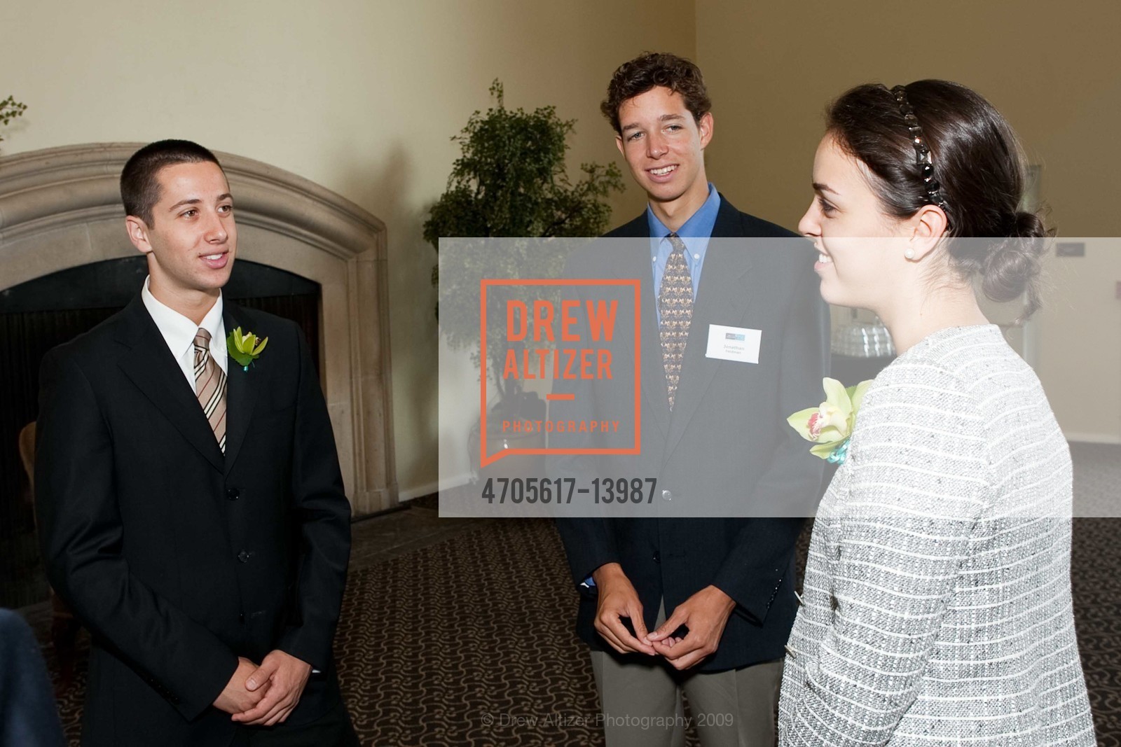 Max Einhorn, Jonathan Feldman, Erin Schrode, Jewish Community Federation's Diller Teen Tikkun Olam Awards, US, September 1st, 2009, Photo #4705617-13987 Max Einhorn, Jonathan Feldman, Erin Schrode, Photo #4705617-13987