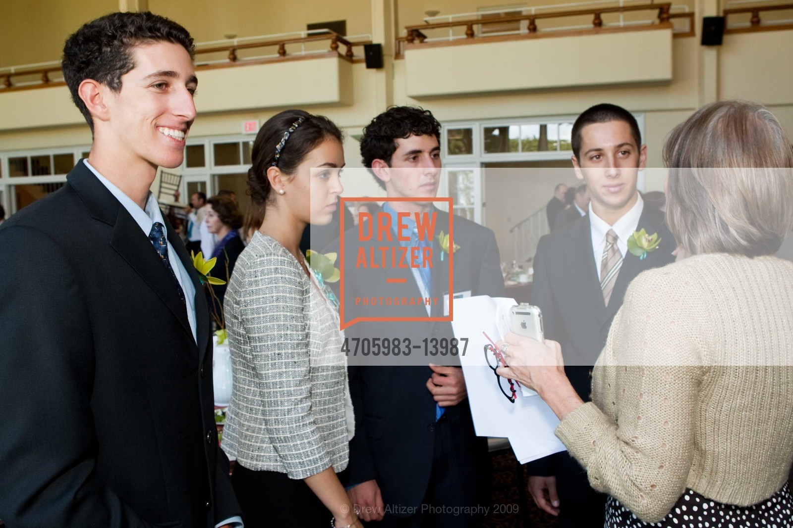 Eric Feldman, Erin Schrode, Aaron Feuer, Max Einhorn, Jewish Community Federation's Diller Teen Tikkun Olam Awards, US, September 1st, 2009, Photo #4705983-13987 Eric Feldman, Erin Schrode, Aaron Feuer, Max Einhorn, Photo #4705983-13987