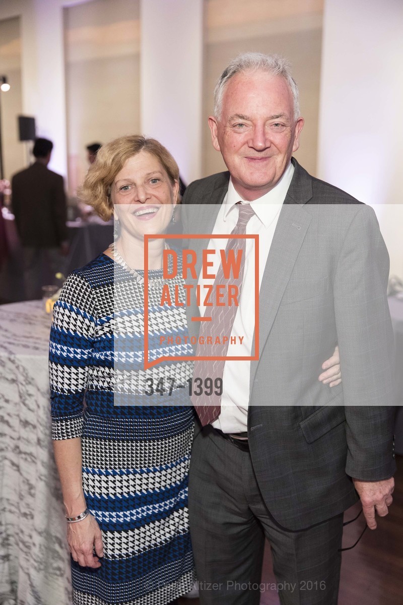 Carey Perloff, Anthony Giles, de Young cocktail reception for Bay Area Cultural Leaders, de Young Museum, September 12th, 2016, Photo #347-1399 Carey Perloff, Anthony Giles, Photo #347-1399