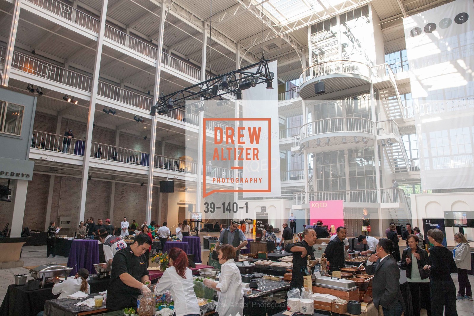 Atmosphere, Check, Please! Bay Area Taste & Sip, San Francisco Design Center, June 1st, 2015