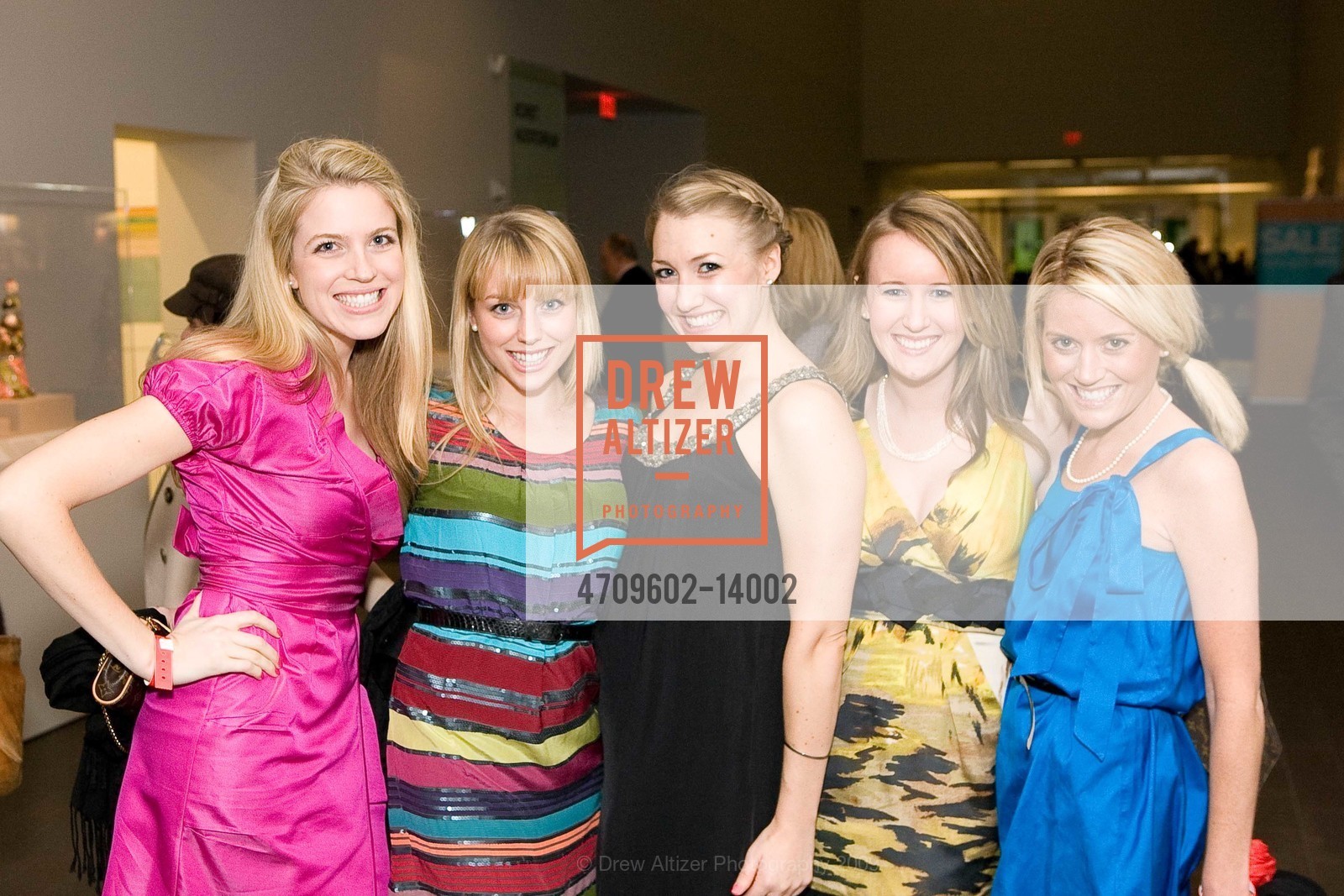 Erin Smith, Jackie Oldenburg, Bridget Starkey, Megan Donovan, Anne Heise, Art Point Warhol Opening, US, February 23rd, 2009, Photo #4709602-14002 Erin Smith, Jackie Oldenburg, Bridget Starkey, Megan Donovan, Anne Heise, Photo #4709602-14002