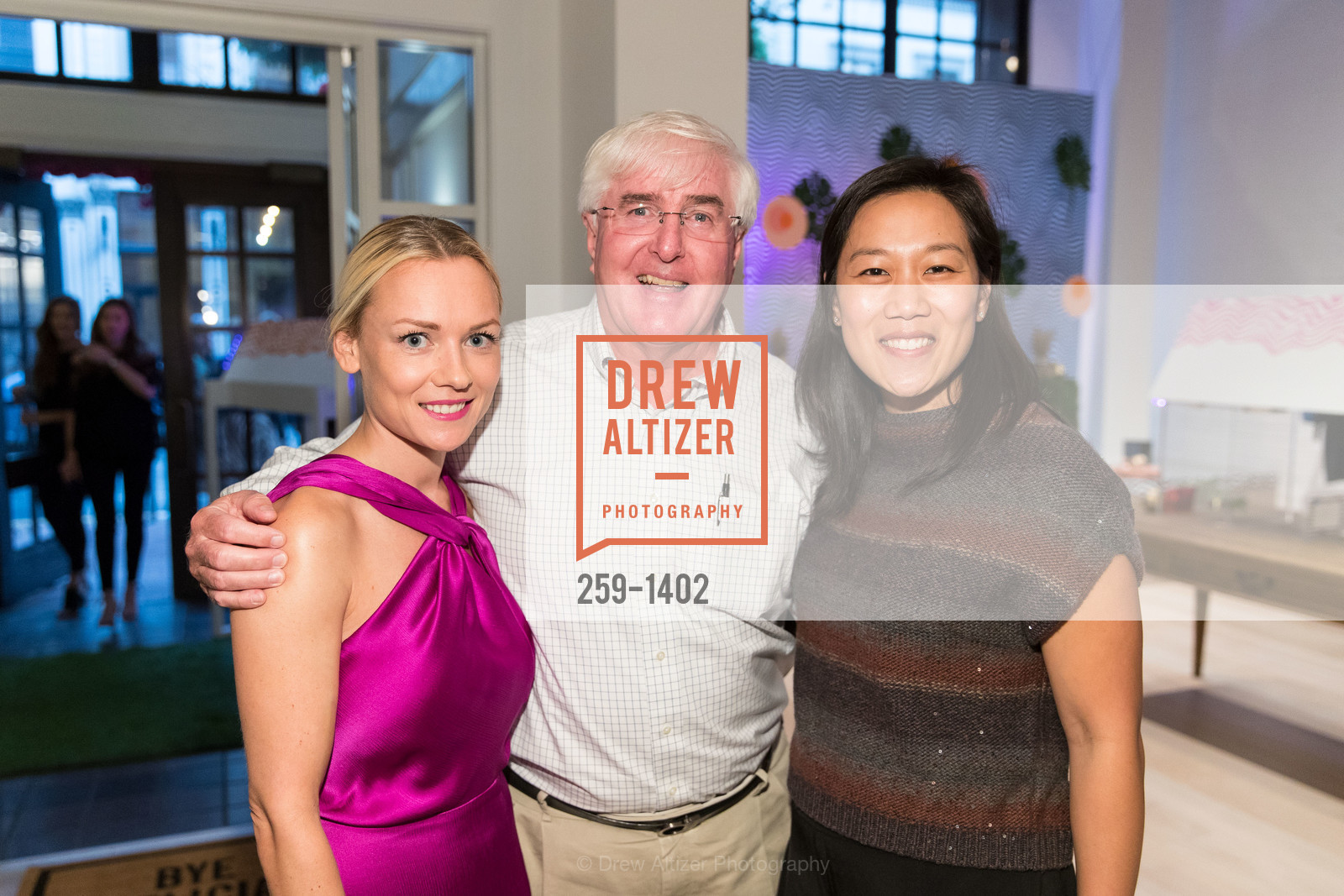 Pia Cohler, Ron Conway, Priscilla Zuckerberg, Photo #259-1402