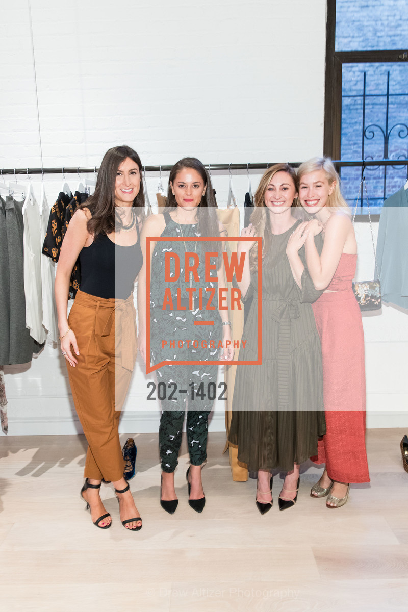 Andrea Funsten, Adrianna Thorne, Rebecca Revel, Anna-Alexia Basile, PIA Opening Party, 414 Jackson Street. 414 Jackson Street, Photo #202-1402 Andrea Funsten, Adrianna Thorne, Rebecca Revel, Anna-Alexia Basile, Photo #202-1402
