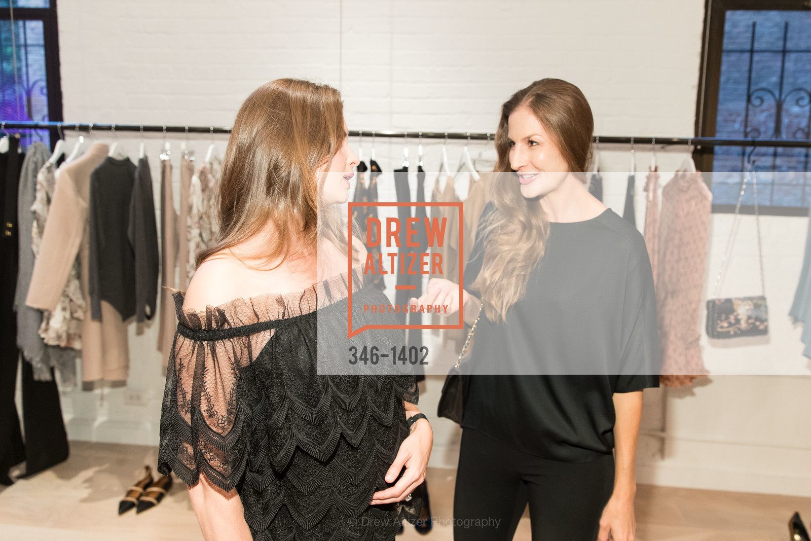 Stephanie Harbin, Lindsay Gerber, PIA Opening Party, 414 Jackson Street. 414 Jackson Street, Photo #346-1402 Stephanie Harbin, Lindsay Gerber, Photo #346-1402