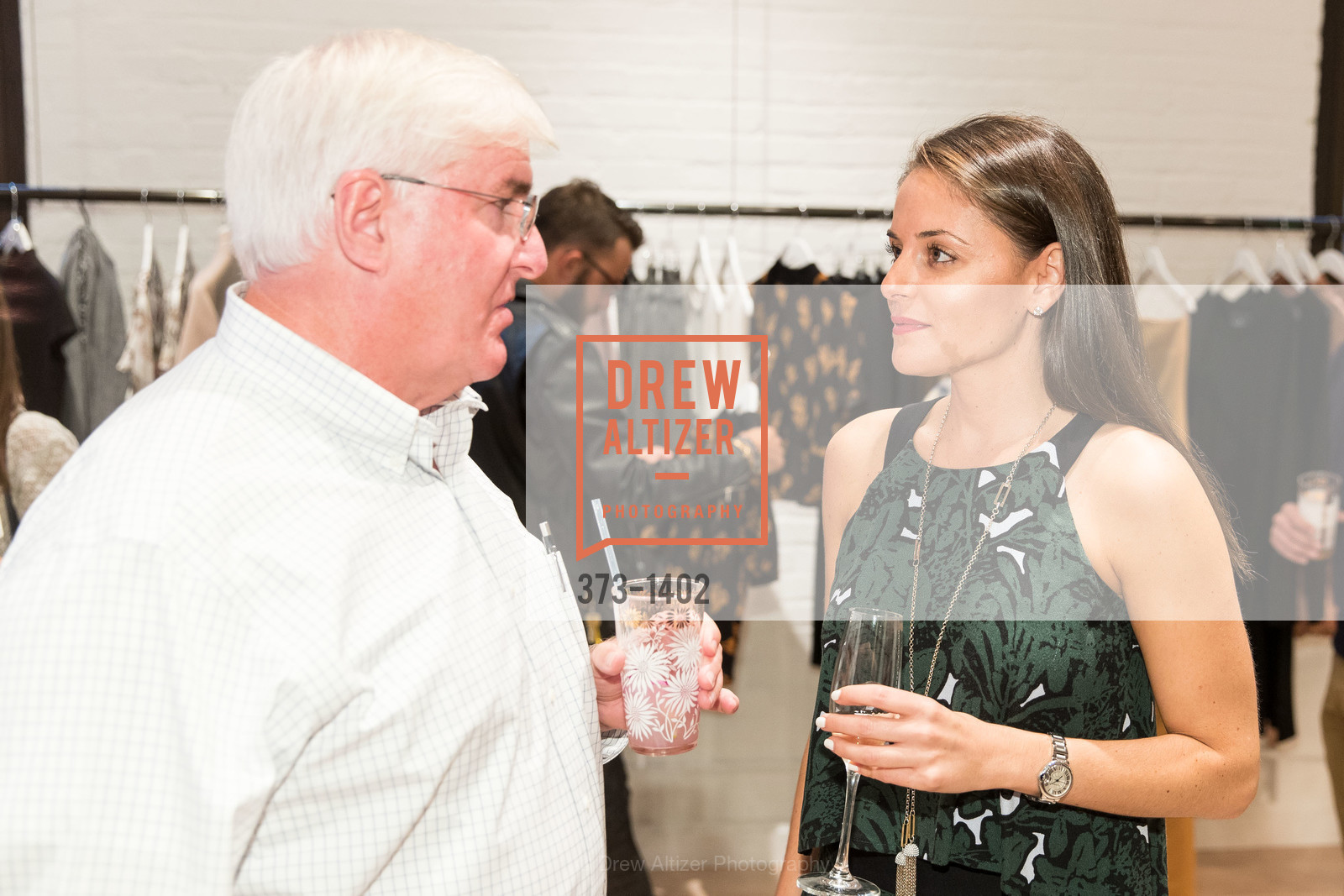 Ron Conway, Adrianna Thorne, PIA Opening Party, 414 Jackson Street. 414 Jackson Street, Photo #373-1402 Ron Conway, Adrianna Thorne, Photo #373-1402