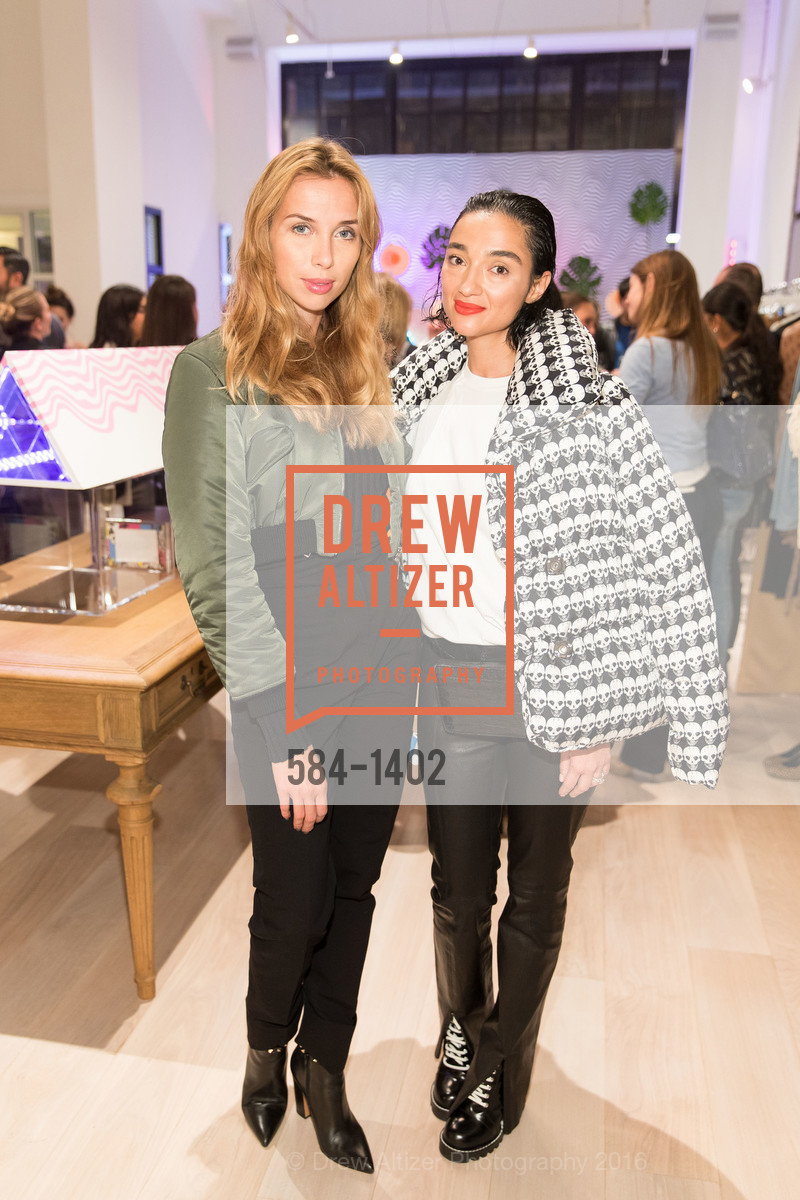 Polina Repik, Olya Dzilikhova, PIA Opening Party, 414 Jackson Street. 414 Jackson Street, September 15th, 2016, Photo #584-1402 Polina Repik, Olya Dzilikhova, Photo #584-1402
