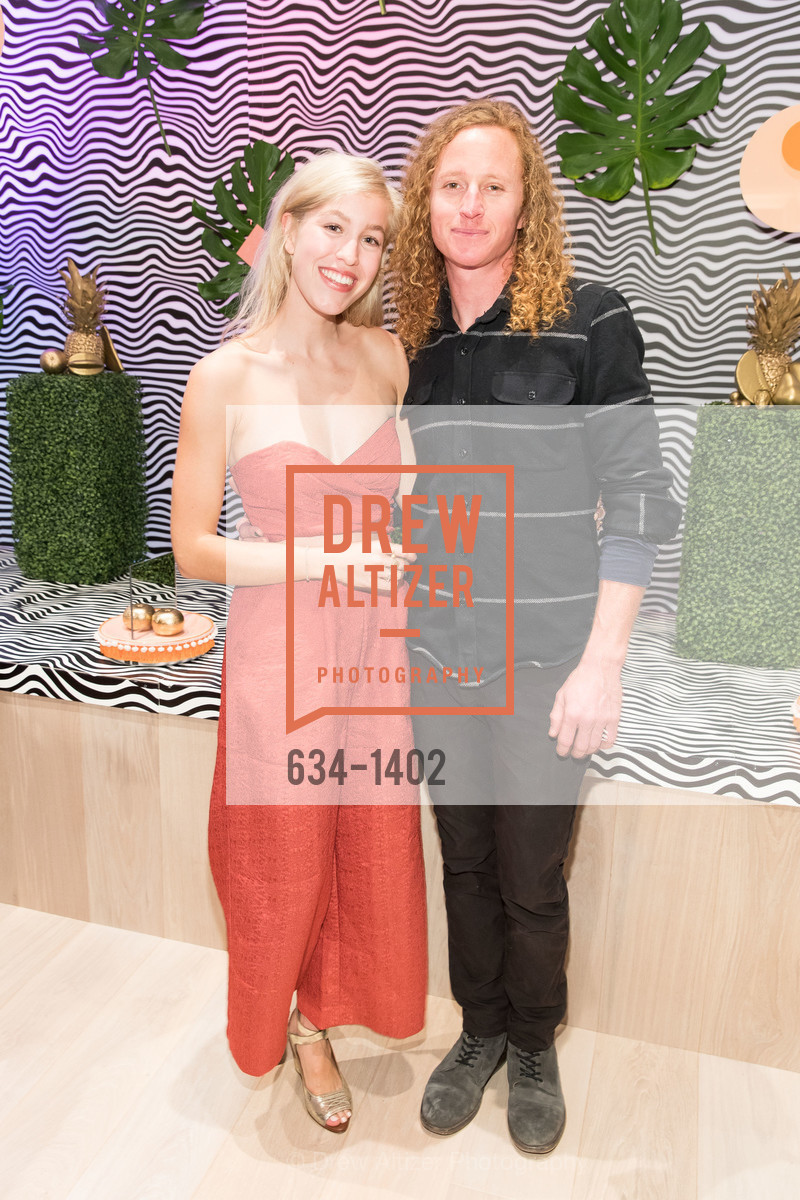 Anna-Alexia Basile, Sean Newport, PIA Opening Party, 414 Jackson Street. 414 Jackson Street, Photo #634-1402 Anna-Alexia Basile, Sean Newport, Photo #634-1402