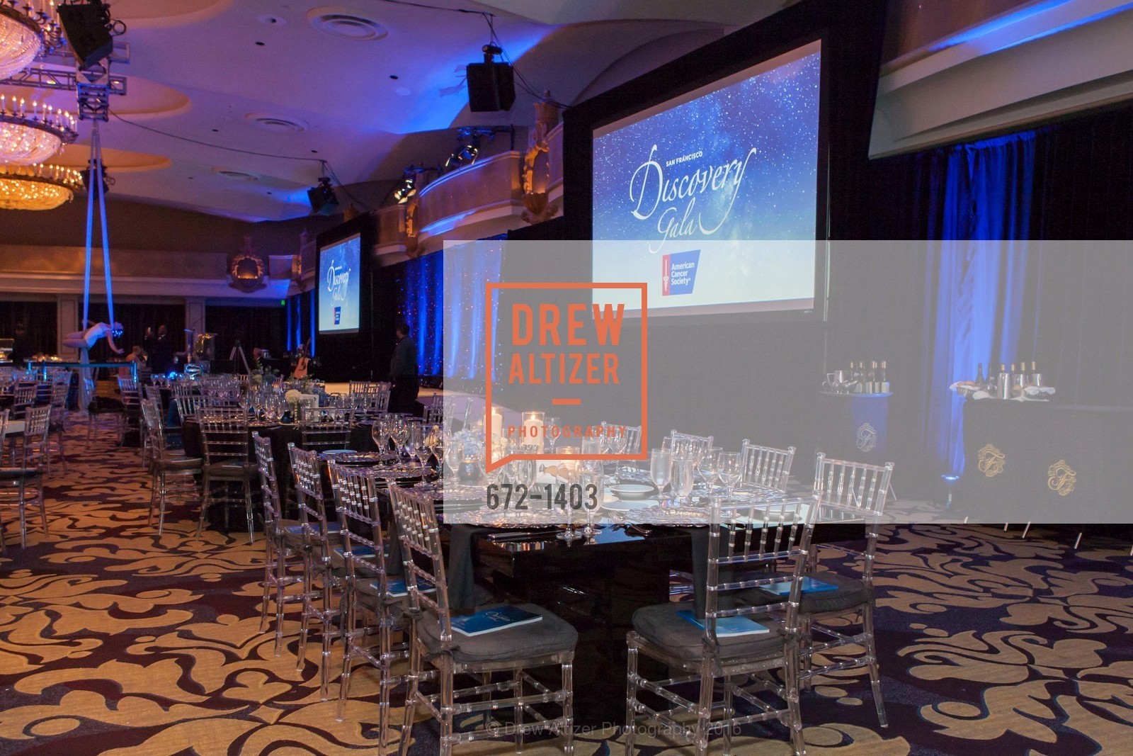 Atmosphere, American Cancer Society's Discovery Gala, Fairmont, September 17th, 2016, Photo #672-1403 Atmosphere, Photo #672-1403