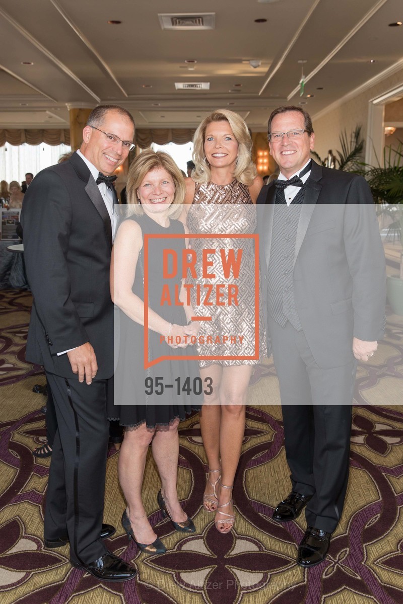 Scott Klevorn, Marcy Klevorn, Darlene Sullivan, Bob Sullivan, American Cancer Society's Discovery Gala, Fairmont, Photo #95-1403 Scott Klevorn, Marcy Klevorn, Darlene Sullivan, Bob Sullivan, Photo #95-1403