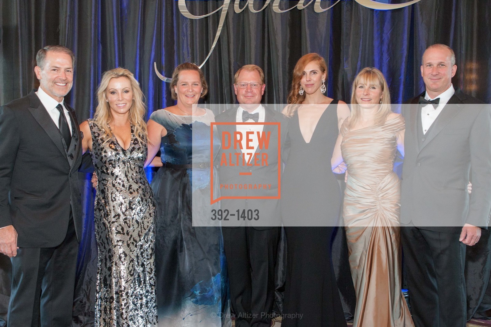 Jim Steele, Amy Steele, Julia Hinshaw, John Hinshaw, Tess Wallace, Denise Orwin, John Orwin, American Cancer Society's Discovery Gala, Fairmont, Photo #392-1403 Jim Steele, Amy Steele, Julia Hinshaw, John Hinshaw, Tess Wallace, Denise Orwin, John Orwin, Photo #392-1403