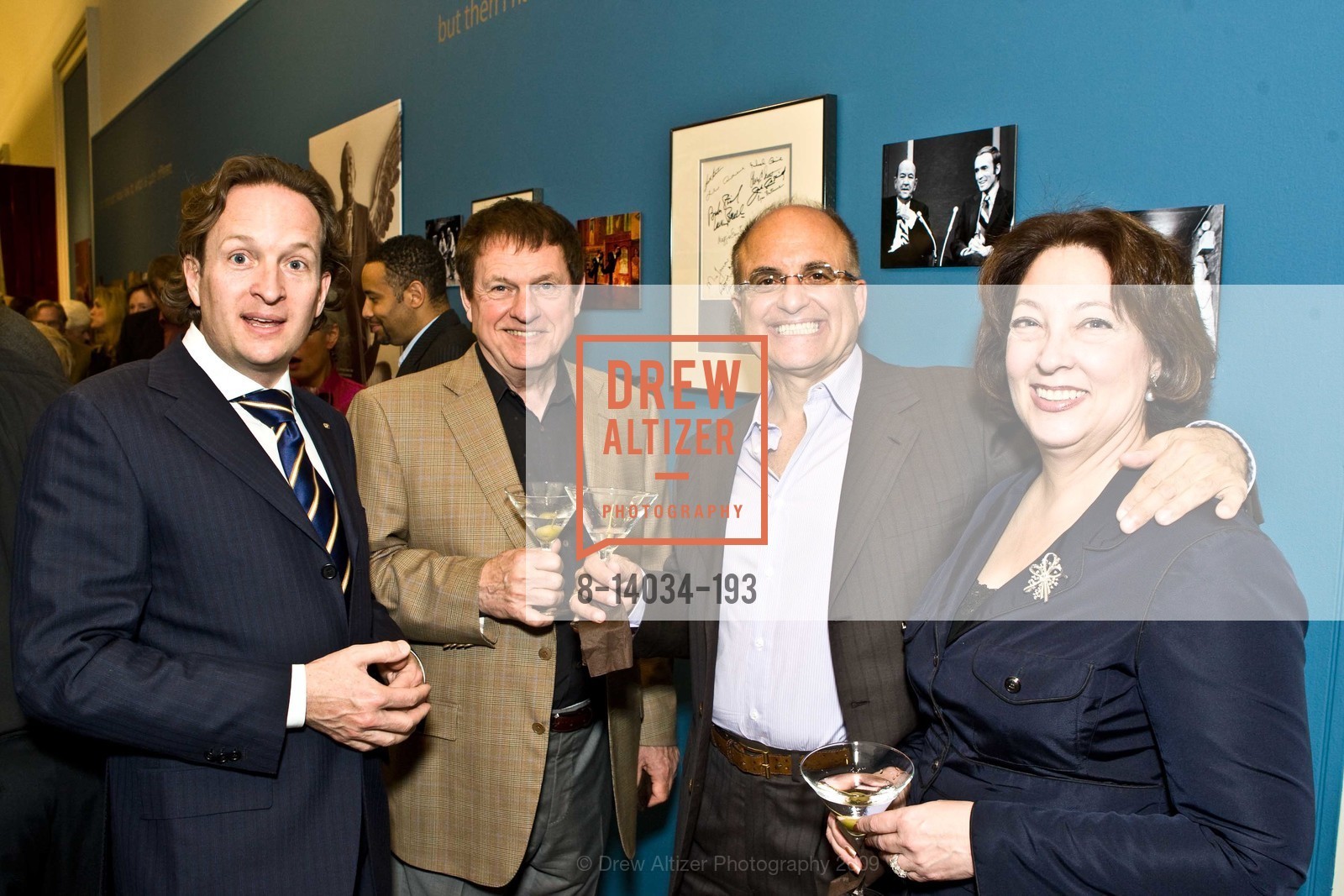 Richard Perrillo, Joe Drummond, Joyce Reitman, Museum of Performance & Design Noel Coward Exhibit, US, April 21st, 2009, Photo #8-14034-193 Richard Perrillo, Joe Drummond, Joyce Reitman, Photo #8-14034-193