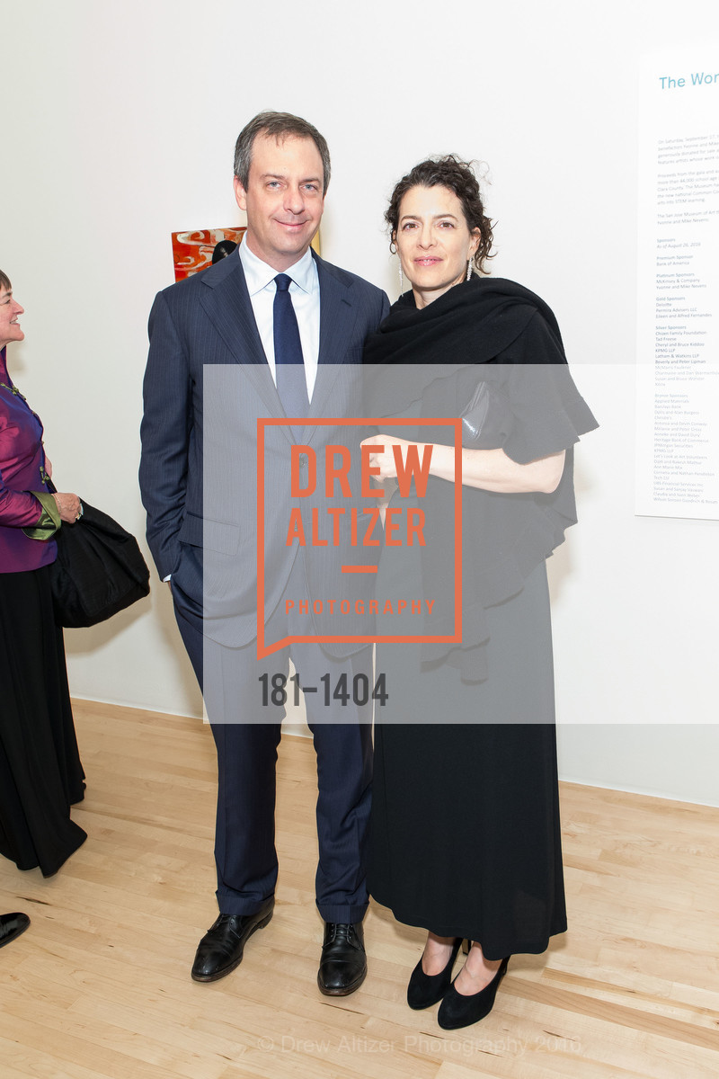Matt Rawlinson, Paulette Kamenecka, San Jose Museum of Art's Wonder Ball, San Jose Museum of Art. 110 South Market Street San Jose, CA 95113, September 17th, 2016, Photo #181-1404 Matt Rawlinson, Paulette Kamenecka, Photo #181-1404