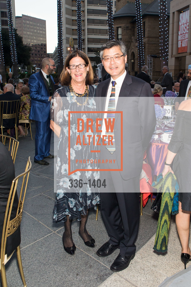 Ellanor Notides, Jay Xu, San Jose Museum of Art's Wonder Ball, San Jose Museum of Art. 110 South Market Street San Jose, CA 95113, September 17th, 2016, Photo #336-1404 Ellanor Notides, Jay Xu, Photo #336-1404