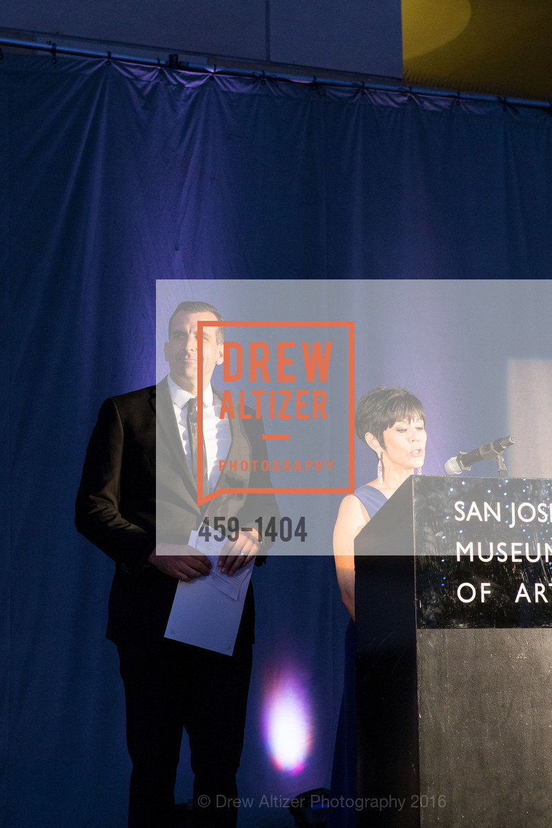 Mayor Sam Liccardo, Hildy Shandell, San Jose Museum of Art's Wonder Ball, San Jose Museum of Art. 110 South Market Street San Jose, CA 95113, September 17th, 2016, Photo #459-1404 Mayor Sam Liccardo, Hildy Shandell, Photo #459-1404