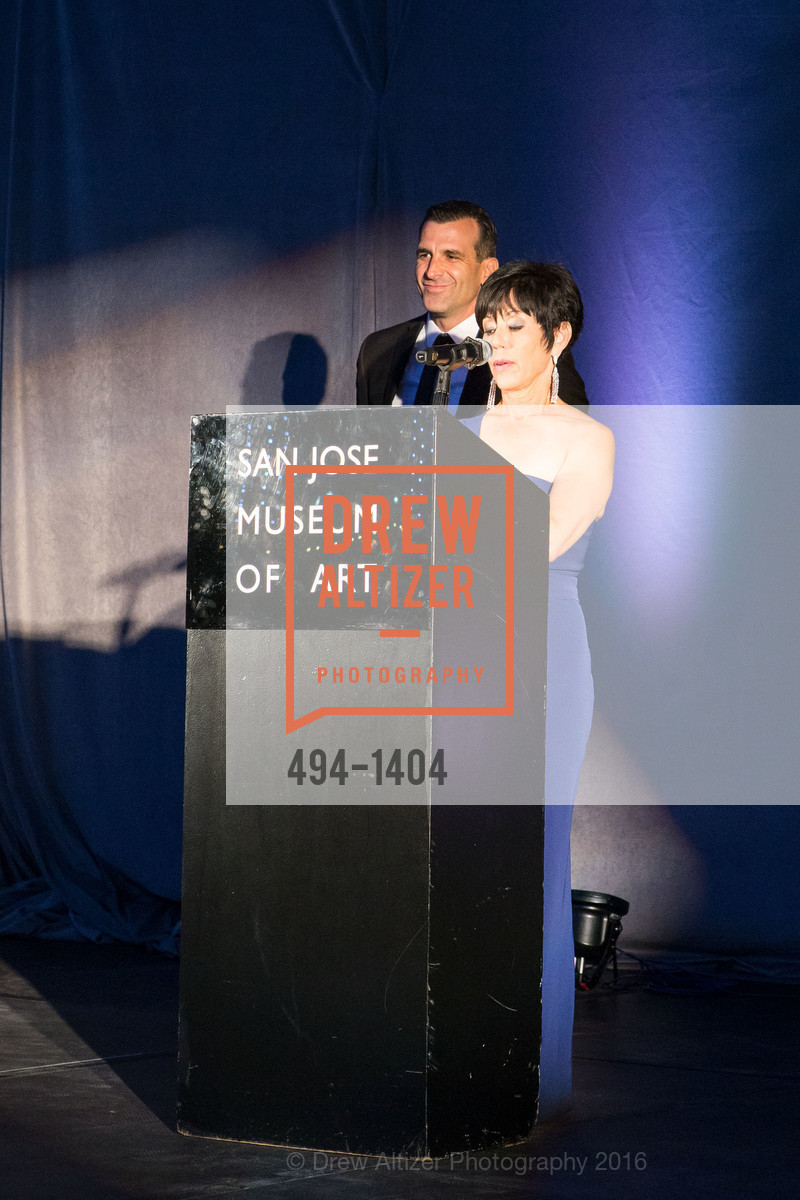 Mayor Sam Liccardo, Hildy Shandell, San Jose Museum of Art's Wonder Ball, San Jose Museum of Art. 110 South Market Street San Jose, CA 95113, September 17th, 2016, Photo #494-1404 Mayor Sam Liccardo, Hildy Shandell, Photo #494-1404