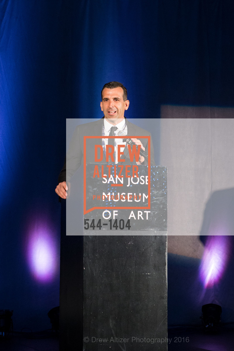 Mayor Sam Liccardo, San Jose Museum of Art's Wonder Ball, San Jose Museum of Art. 110 South Market Street San Jose, CA 95113, September 17th, 2016, Photo #544-1404 Mayor Sam Liccardo, Photo #544-1404