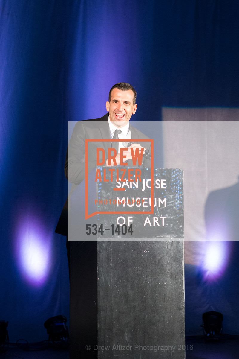 Mayor Sam Liccardo, San Jose Museum of Art's Wonder Ball, San Jose Museum of Art. 110 South Market Street San Jose, CA 95113, September 17th, 2016, Photo #534-1404 Mayor Sam Liccardo, Photo #534-1404