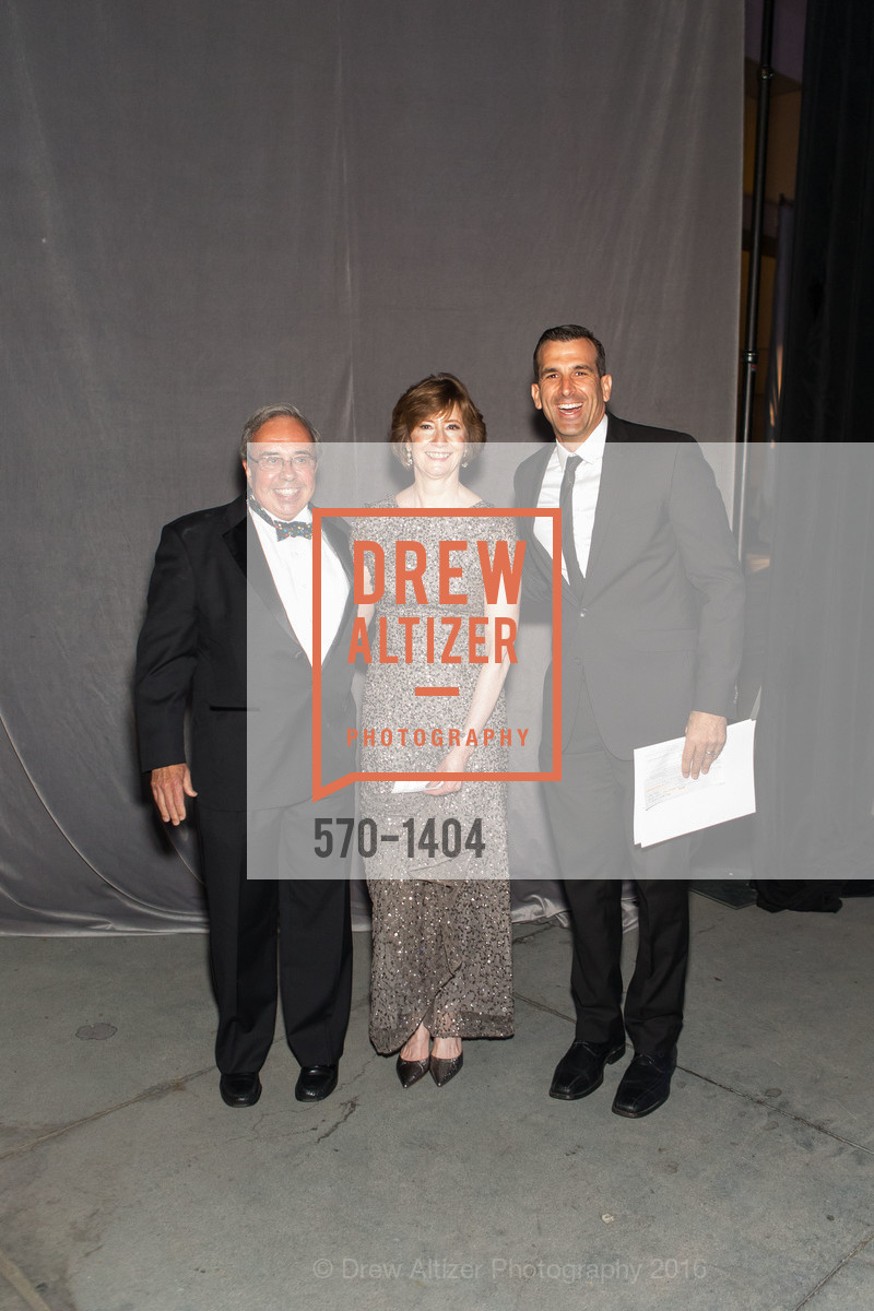 Mike Nevens, Yvonne Nevens, Mayor Sam Liccardo, Photo #570-1404