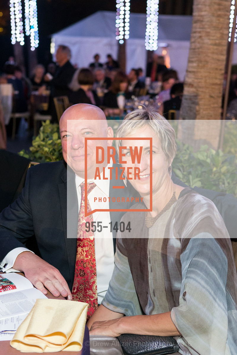Steve Polcyn, Kim Wallish, San Jose Museum of Art's Wonder Ball, San Jose Museum of Art. 110 South Market Street San Jose, CA 95113, September 17th, 2016, Photo #955-1404 Steve Polcyn, Kim Wallish, Photo #955-1404