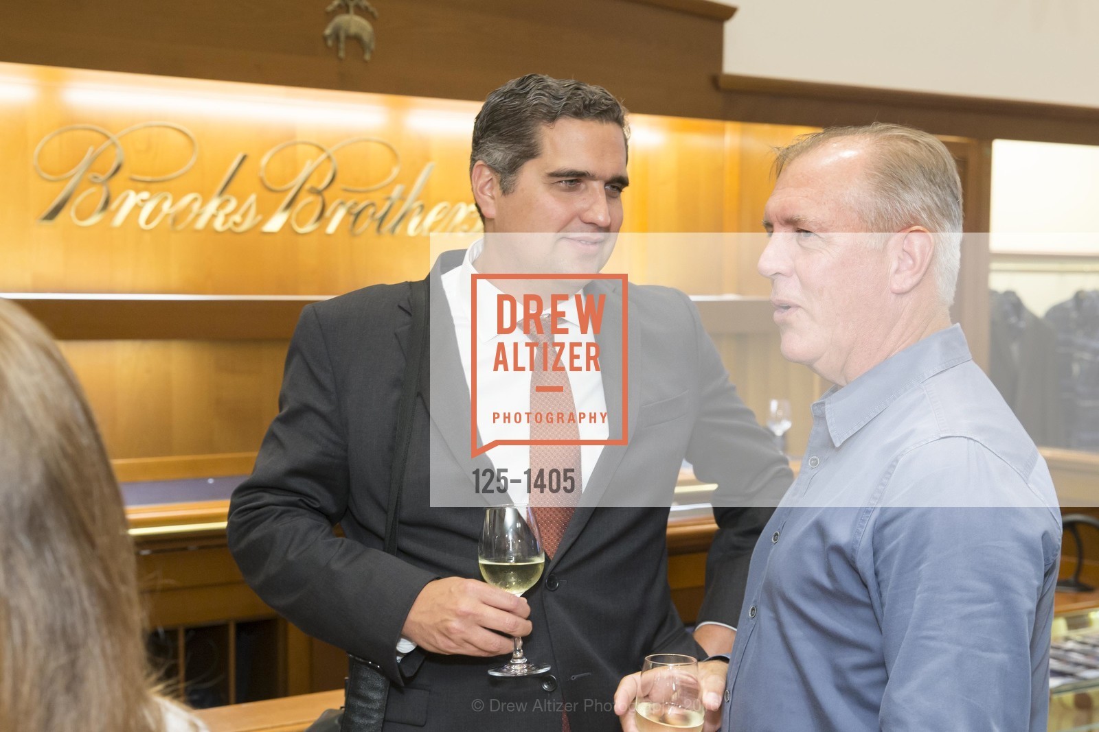 Peter Stern, John Hamm, Brooks Brothers and Gentry Home Magazine Celebrate the September Issue with Matthew Cook, Andrew Johnston & Jennifer Nagle, Brooks Brothers Union Square, September 13th, 2016, Photo #125-1405 Peter Stern, John Hamm, Photo #125-1405