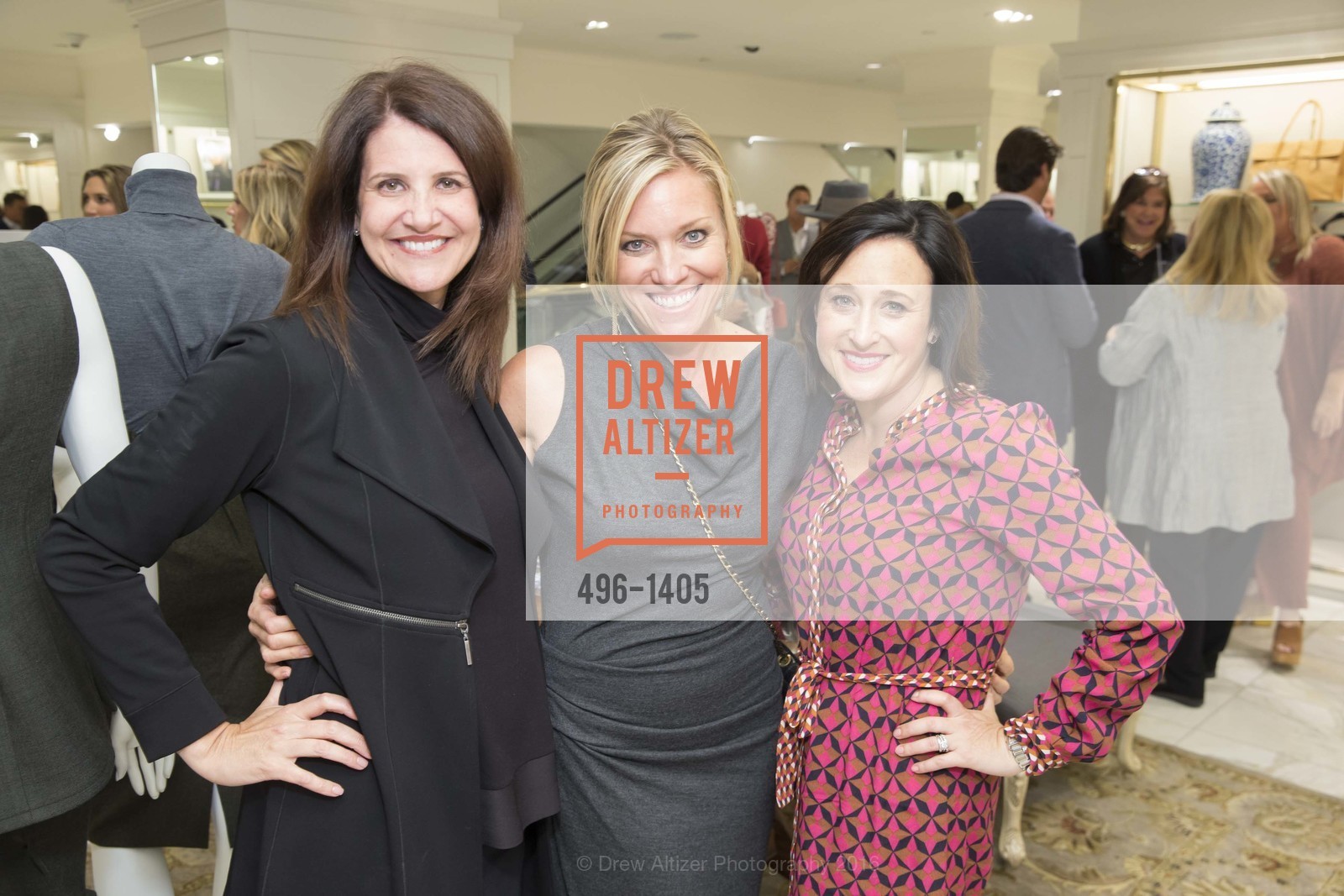 Lisa Davis, Shelly Cahan, Bettina Baumgarten, Brooks Brothers and Gentry Home Magazine Celebrate the September Issue with Matthew Cook, Andrew Johnston & Jennifer Nagle, Brooks Brothers Union Square, September 13th, 2016, Photo #496-1405 Lisa Davis, Shelly Cahan, Bettina Baumgarten, Photo #496-1405