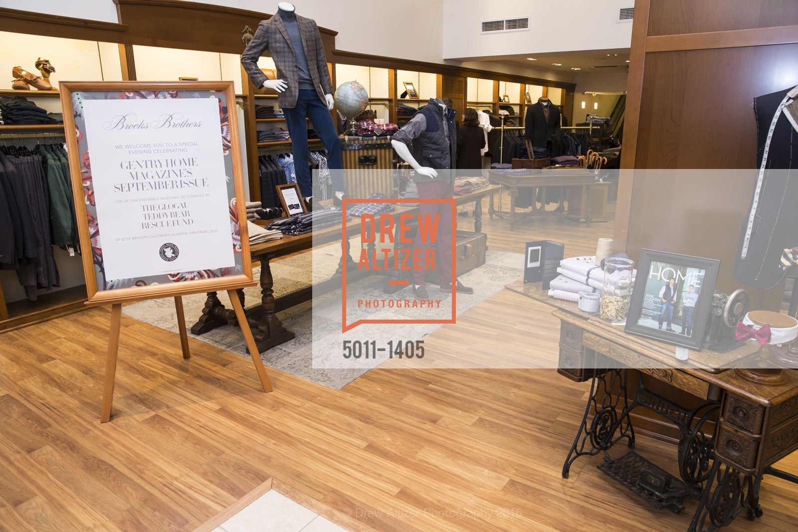 Atmosphere, Brooks Brothers and Gentry Home Magazine Celebrate the September Issue with Matthew Cook, Andrew Johnston & Jennifer Nagle, Brooks Brothers Union Square, September 13th, 2016, Photo #5011-1405 Atmosphere, Photo #5011-1405