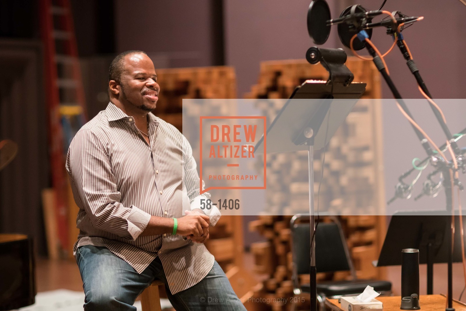 Lester Lynch Recording Session at Skywalker Ranch Day One, Skywalker Ranch. 5858 Lucas Valley Rd, September 30th, 2015, Photo #58-1406 Photo #58-1406