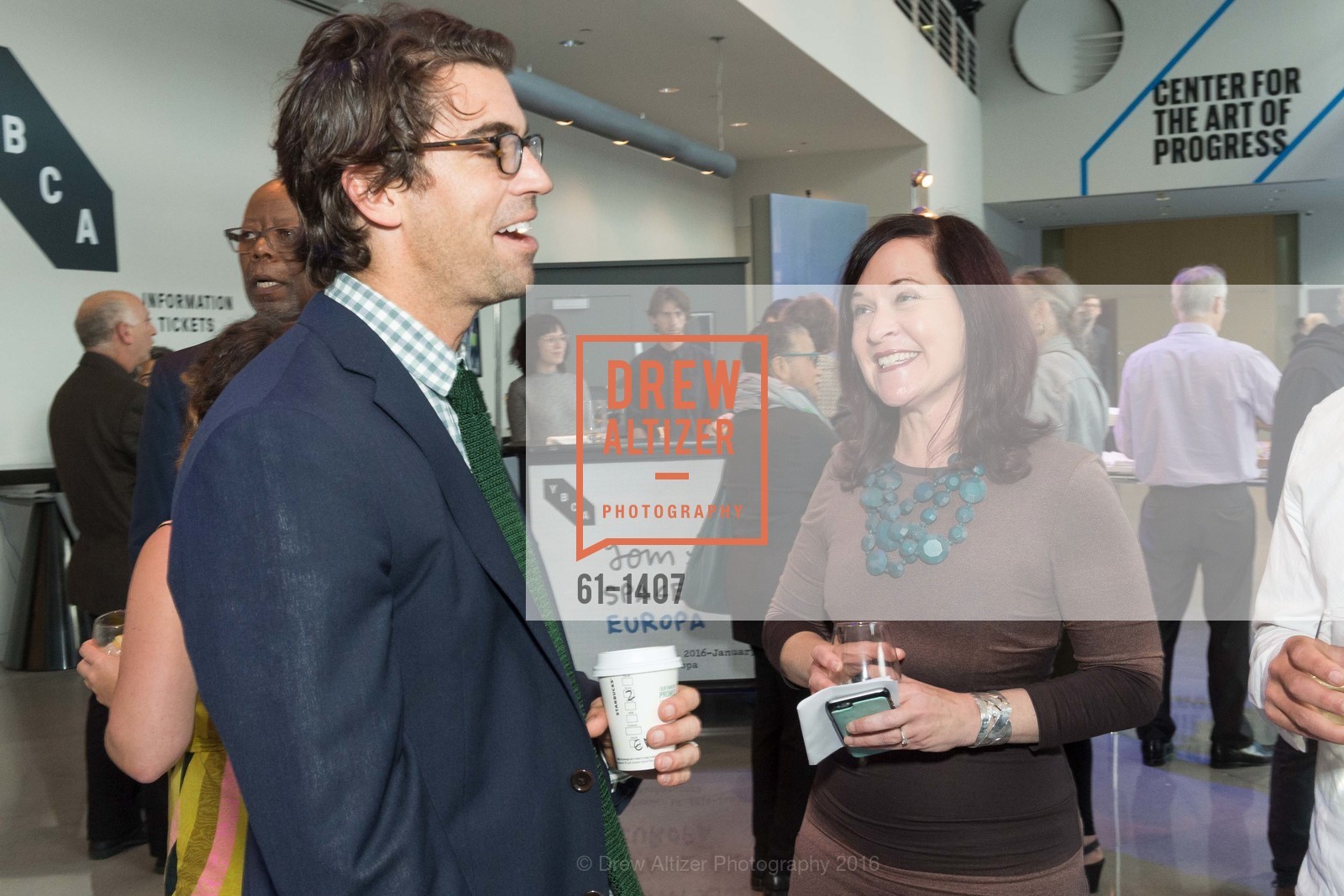 Ned Topham Jr., Deborah Cullinan, YBCA's Europa: Preview for Space Program, YBCA. 701 Mission St. SF CA 94103, September 15th, 2016, Photo #61-1407 Ned Topham Jr., Deborah Cullinan, Photo #61-1407