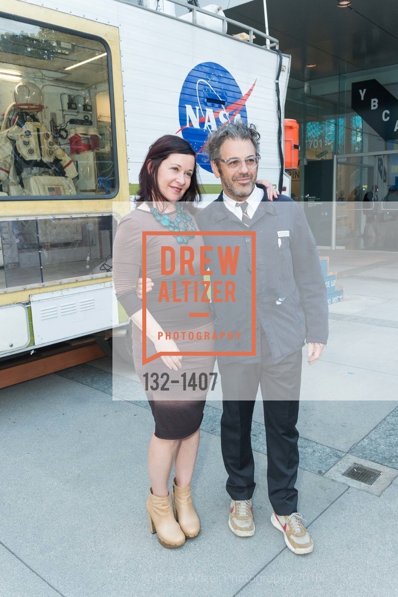 Deborah Cullinan, Tom Sachs, YBCA's Europa: Preview for Space Program, YBCA. 701 Mission St. SF CA 94103, September 15th, 2016, Photo #132-1407 Deborah Cullinan, Tom Sachs, Photo #132-1407