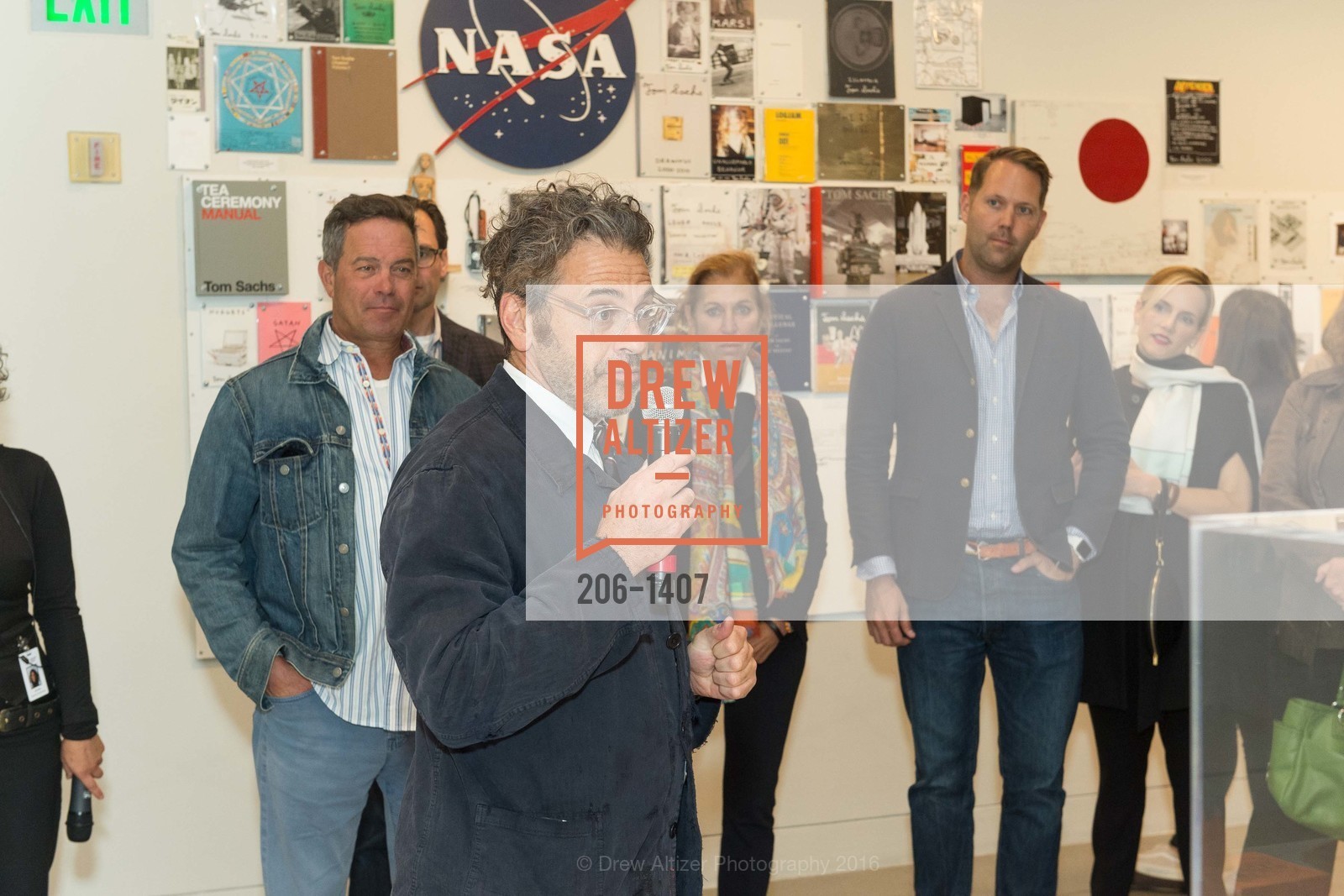 Tom Sachs, YBCA's Europa: Preview for Space Program, YBCA. 701 Mission St. SF CA 94103, September 15th, 2016, Photo #206-1407 Tom Sachs, Photo #206-1407
