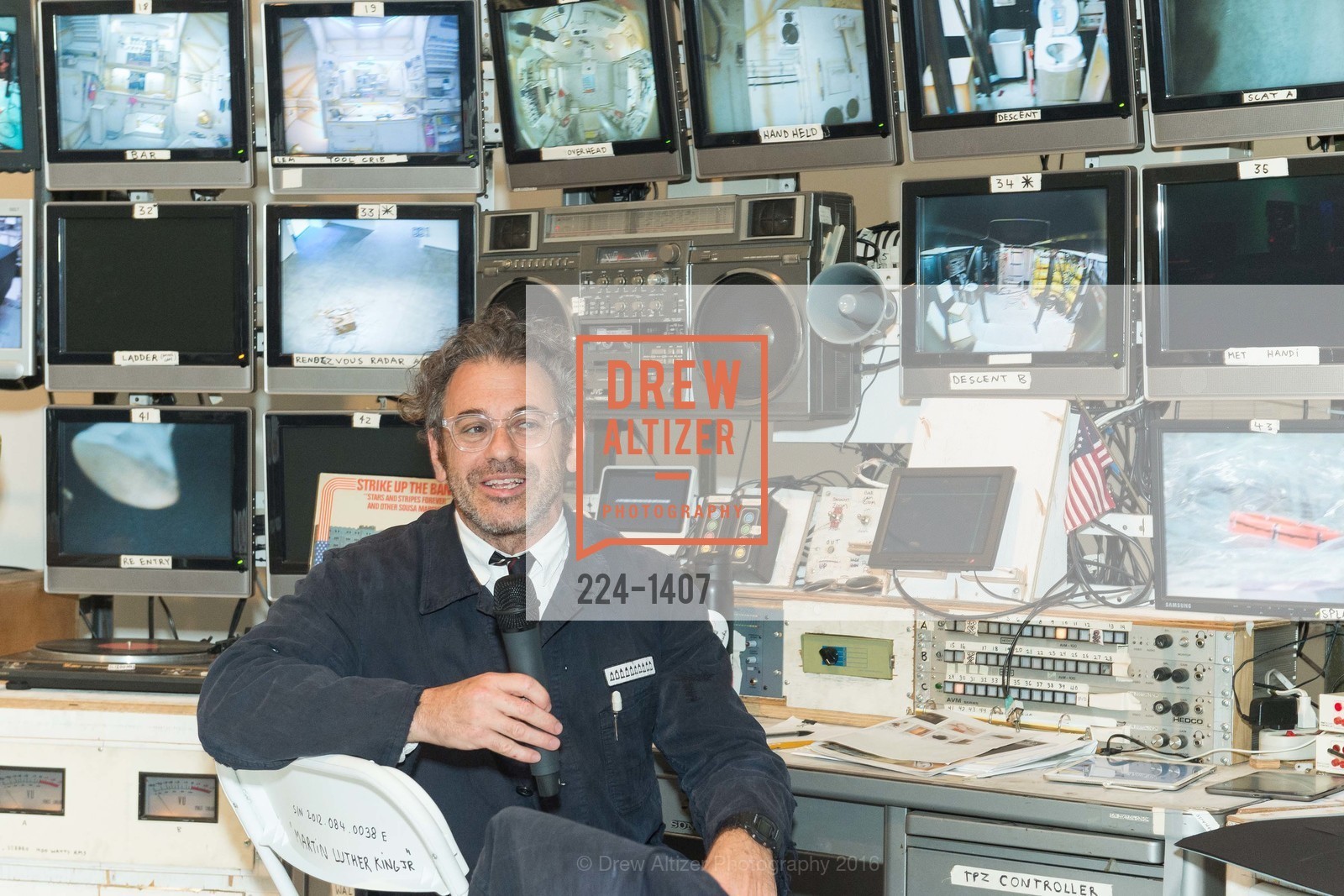 Tom Sachs, YBCA's Europa: Preview for Space Program, YBCA. 701 Mission St. SF CA 94103, September 15th, 2016, Photo #224-1407 Tom Sachs, Photo #224-1407