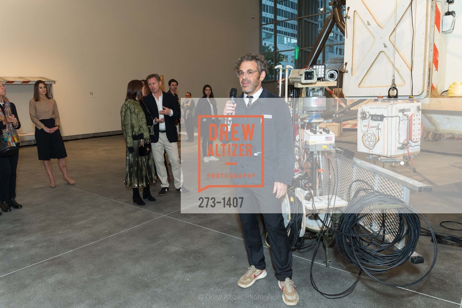 Tom Sachs, YBCA's Europa: Preview for Space Program, YBCA. 701 Mission St. SF CA 94103, September 15th, 2016, Photo #273-1407 Tom Sachs, Photo #273-1407