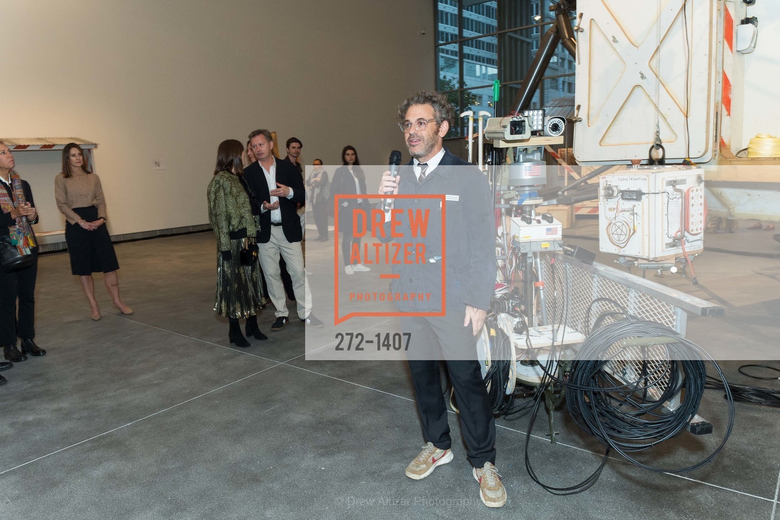 Tom Sachs, YBCA's Europa: Preview for Space Program, YBCA. 701 Mission St. SF CA 94103, September 15th, 2016, Photo #272-1407 Tom Sachs, Photo #272-1407