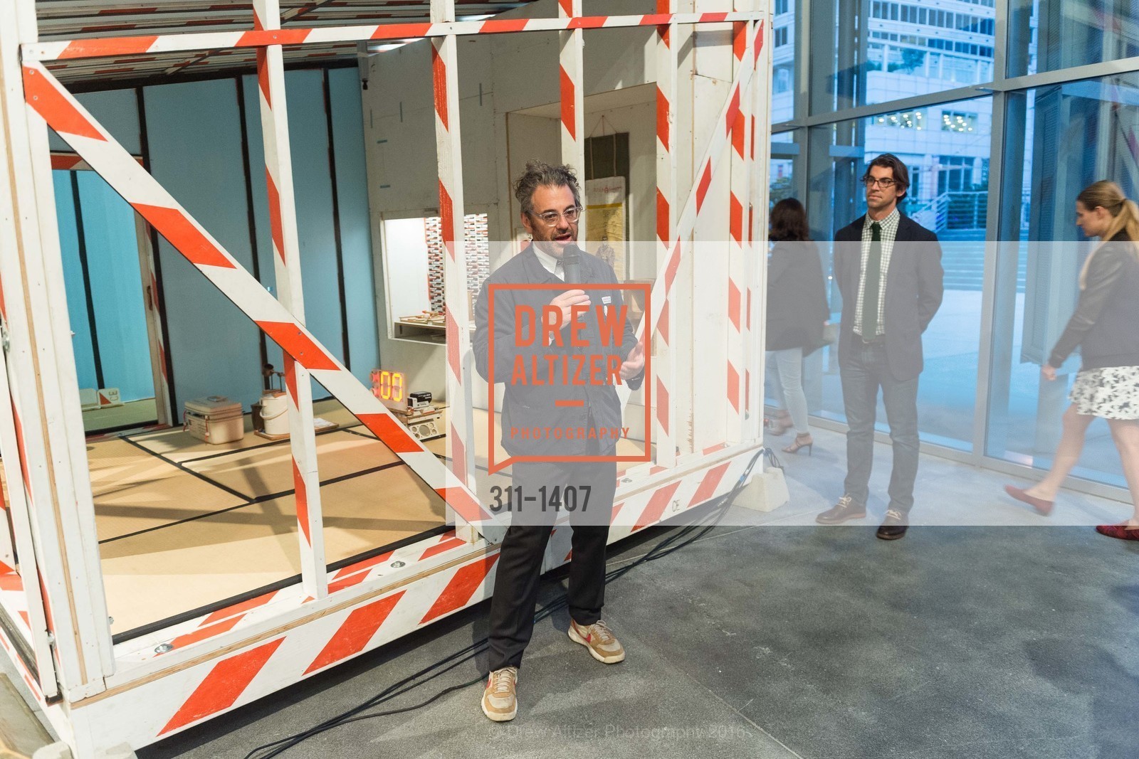 Tom Sachs, YBCA's Europa: Preview for Space Program, YBCA. 701 Mission St. SF CA 94103, September 15th, 2016, Photo #311-1407 Tom Sachs, Photo #311-1407